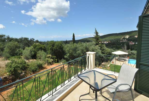 view north west from bedroom 3 balcony